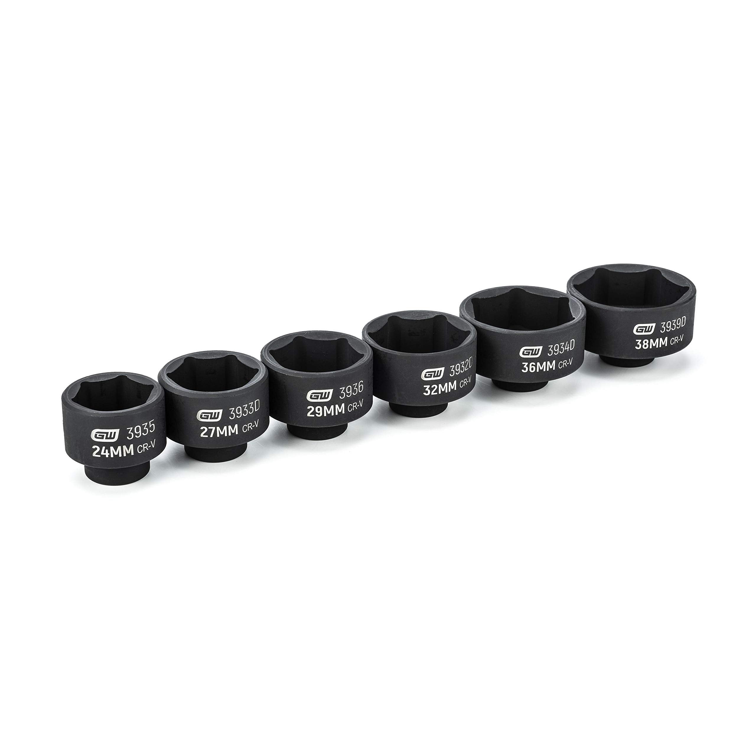 6 Pc. GEARWRENCH Oil Canister Socket Set Service Kit, 41890
