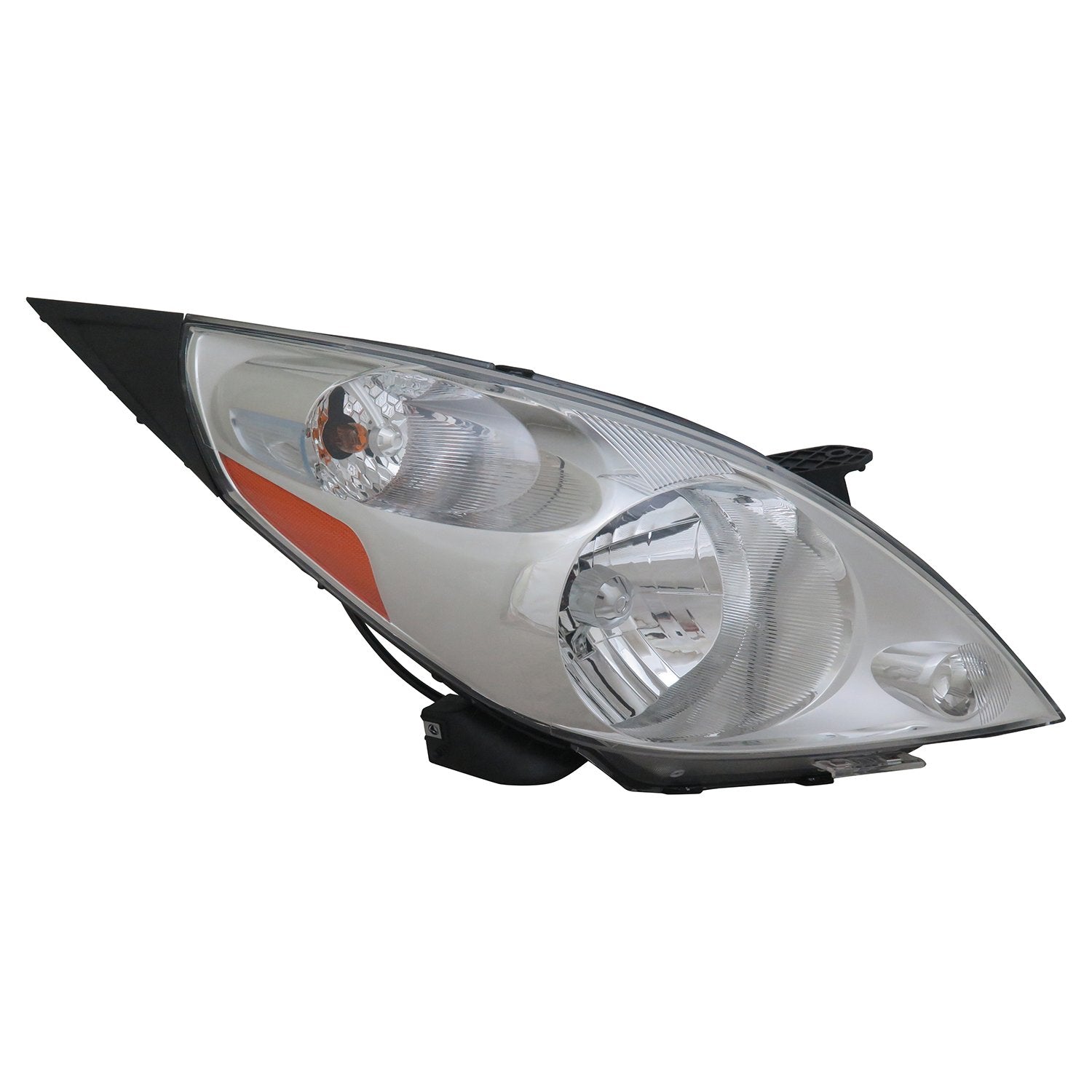 Right TYC Headlight Assembly Compatible with 2013-2015 Chevrolet Spark