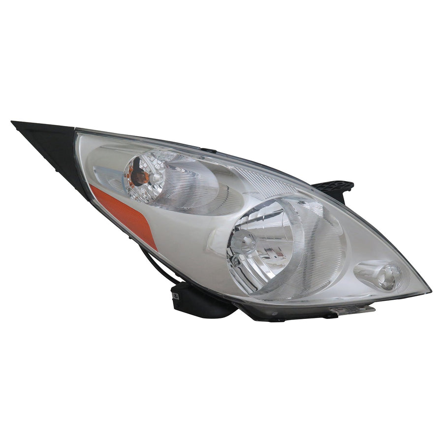 Right TYC Headlight Assembly Compatible with 2013-2015 Chevrolet Spark