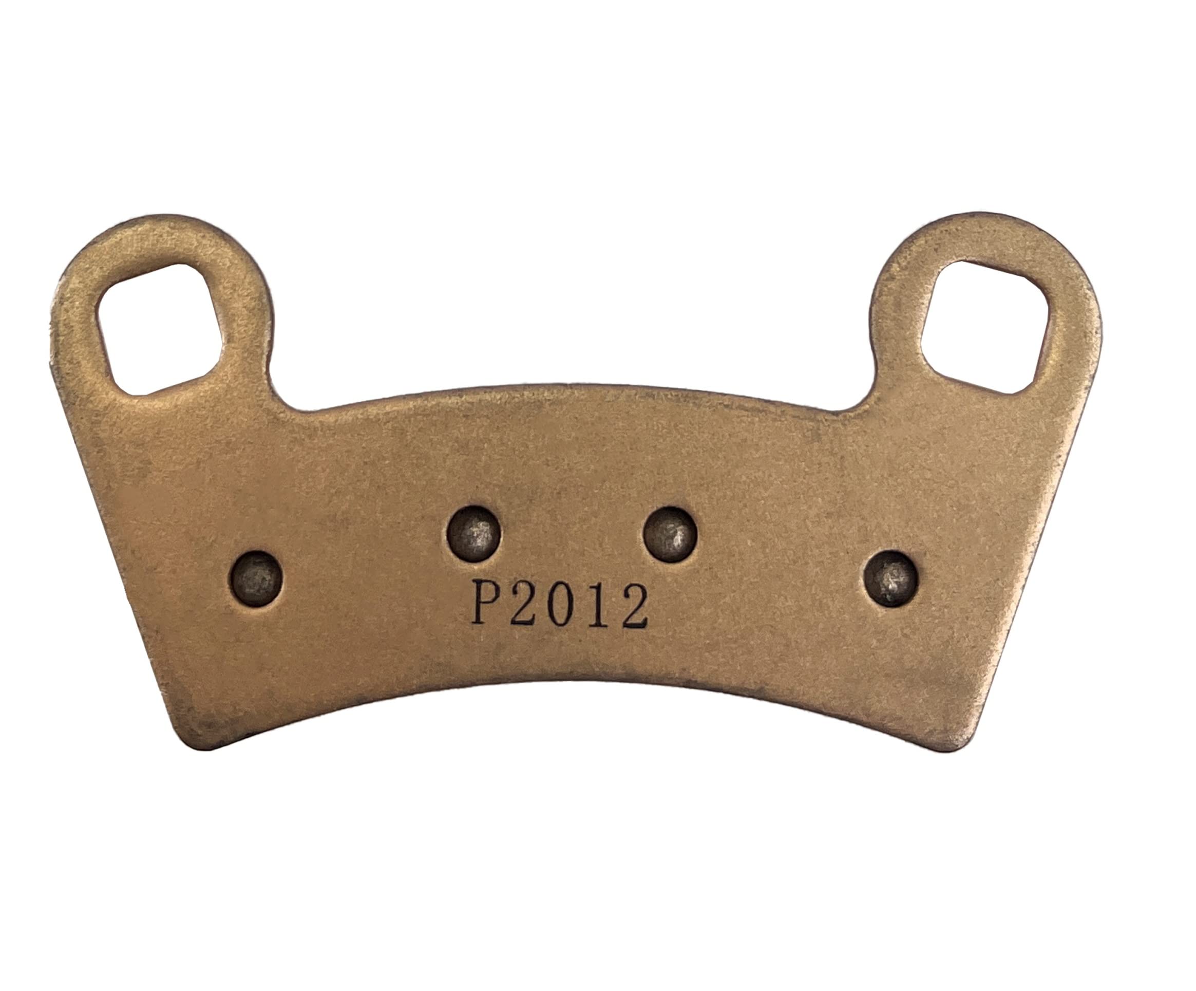 Demon Powersports Sintered Brake Pads Front Left/Right, Rear Left/Right for Polaris RZR/Outlaw, Density Sintered Metallic Material Better Grip, Reduced Brake Fade (See Fitment Details in Description)