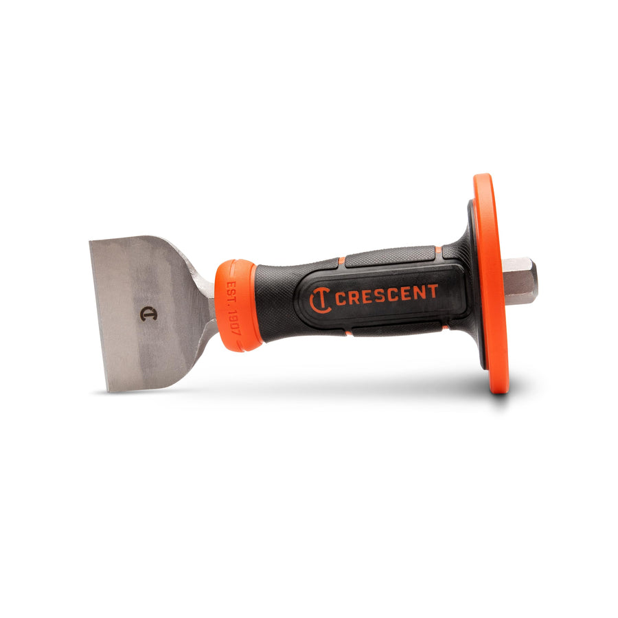 Crescent 8-1/2" x 3" Brick Chisel with Hanguard - CBCH30H