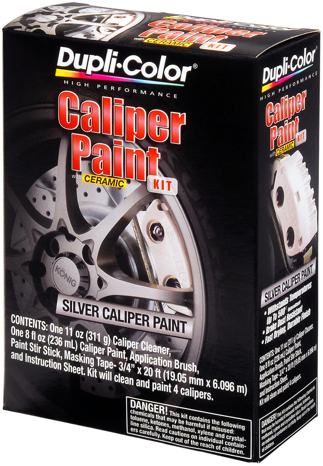 Brake Caliper Kit Dupli-Color BCP403 - Silver - Brake Paint Kit