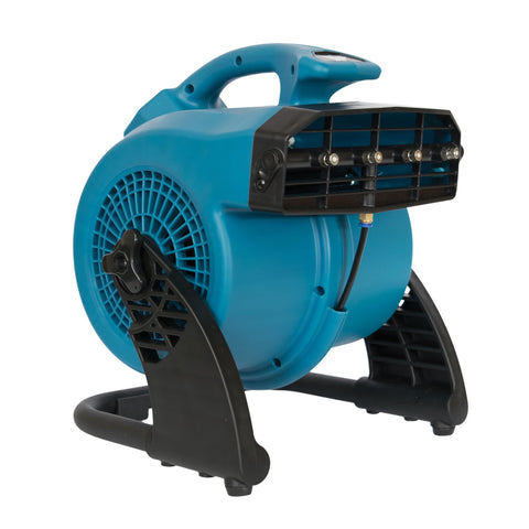 XPOWER FM-48 Misting Fan, Outdoor Cooling, Heavy Duty, Powerful, High Velocity, 3-Speed, Ideal for Camping, Patios, Picnics, & More