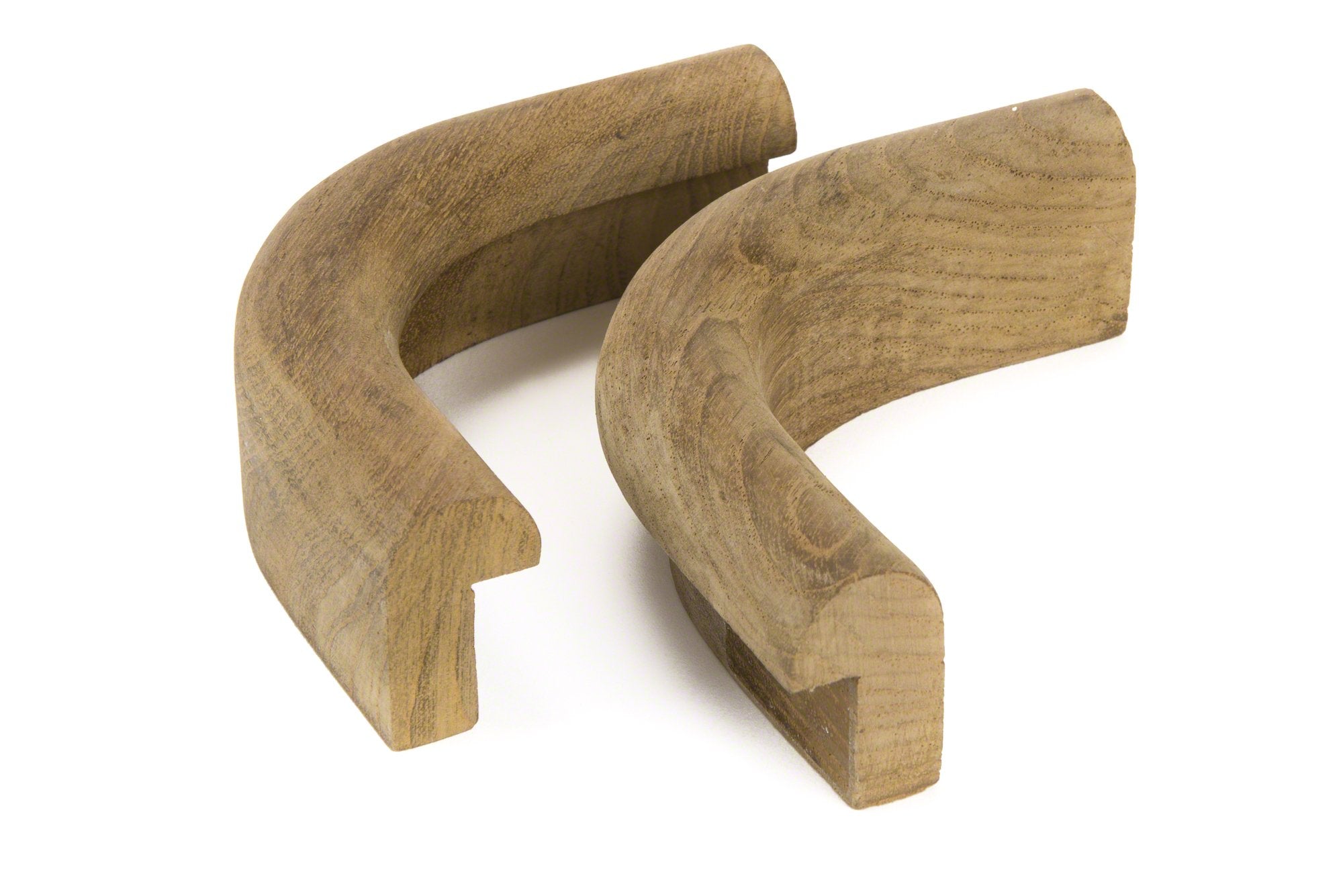 Outside Corner Edge Molding Whitecap Teak