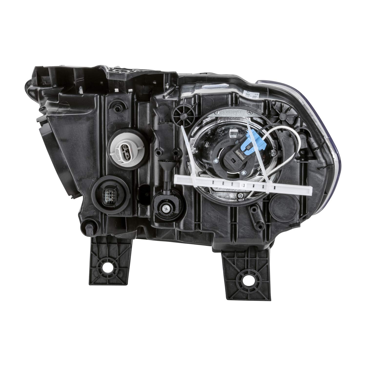 Right TYC Headlight Assembly Compatible with 2014-2015 Dodge Durango