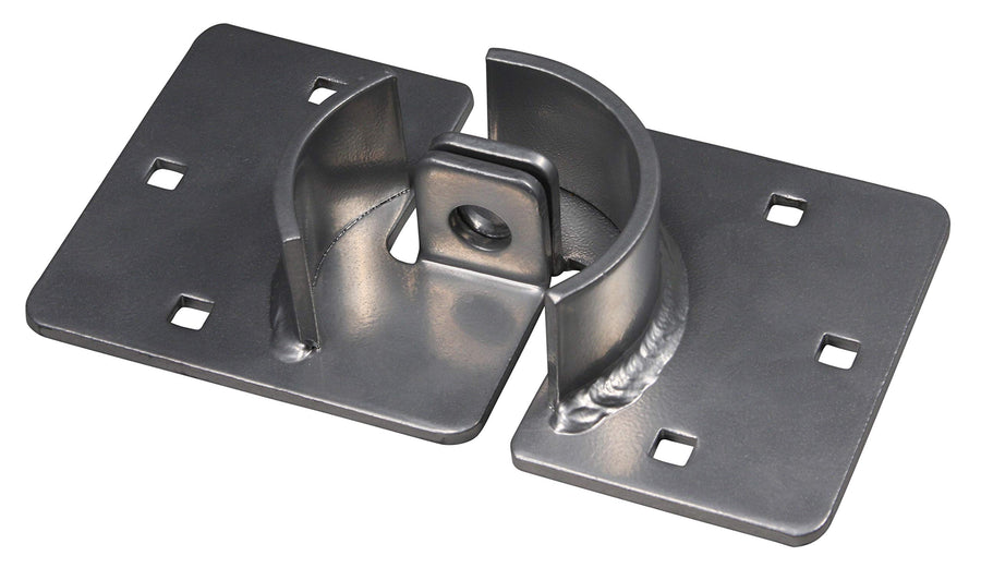 Hockey Puck Trimax THSP2C Internal Shackle Door Hasp - 2 Piece