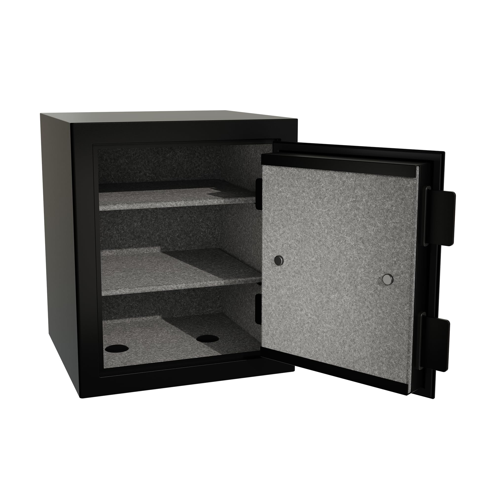 Onyx Sanctuary 1.01 cu. Ft. Fireproof Home and Office Safe with Electronic Lock, Matte Black