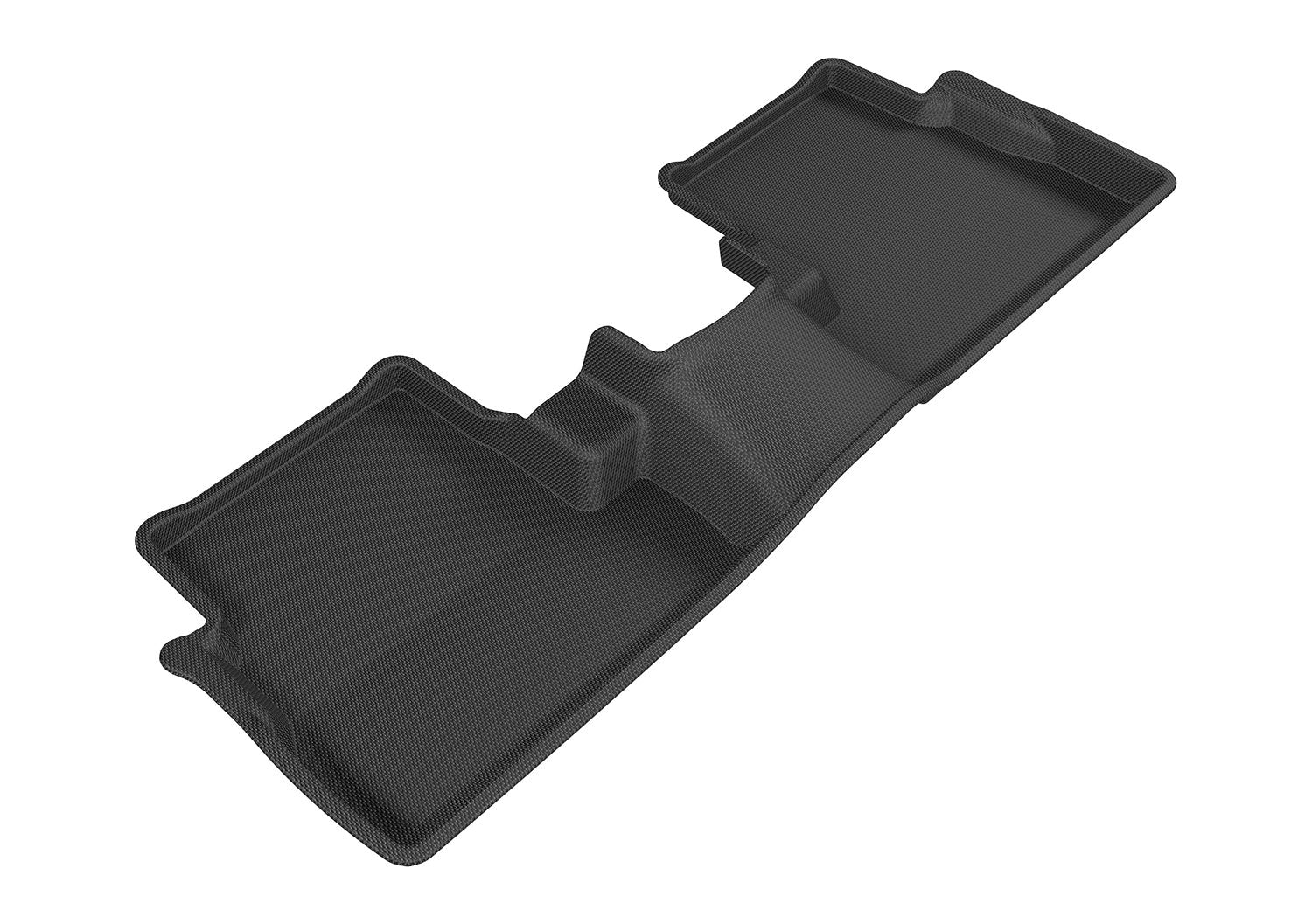 Second Row 3D MAXpider Custom Fit All-Weather Floor Mat for Select Lincoln MKC Models - Kagu Rubber (Black)