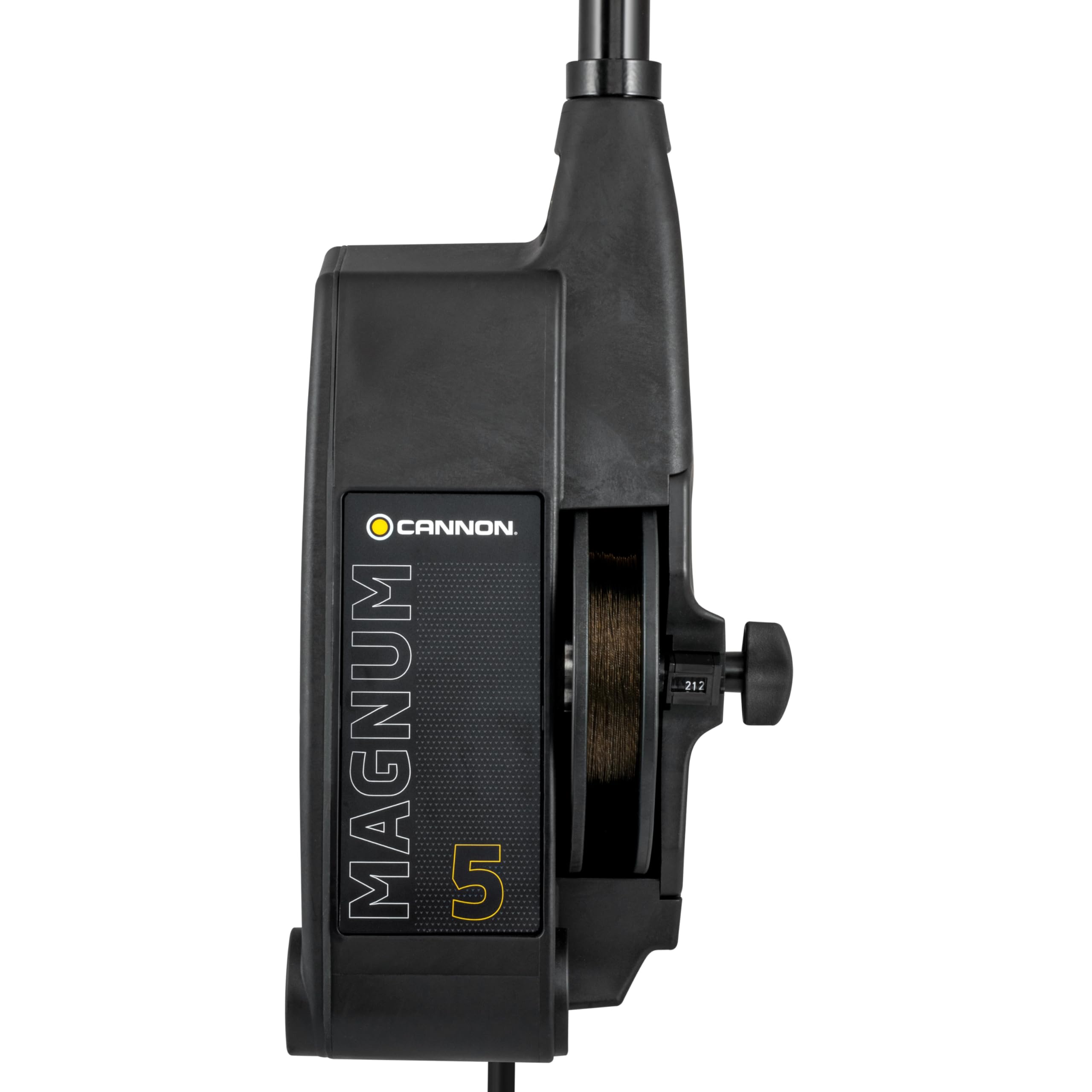 Heavy-Duty Cannon Magnum 5 Electric Downrigger, Boat Fishing Trolling System – Black