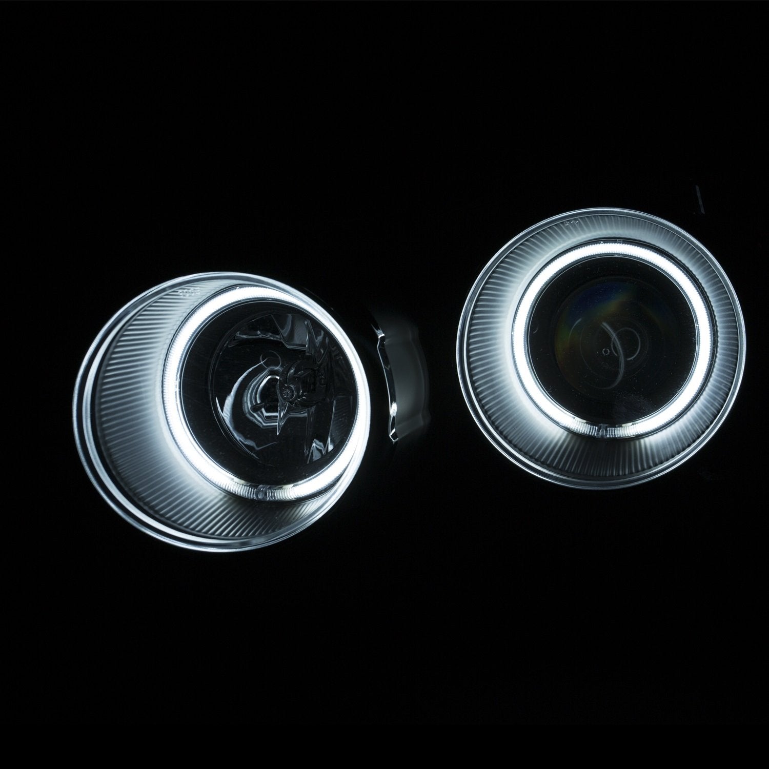 Chrome/Clear/Amber Halogen Projector Headlight AnzoUSA for Chevrolet Sonic