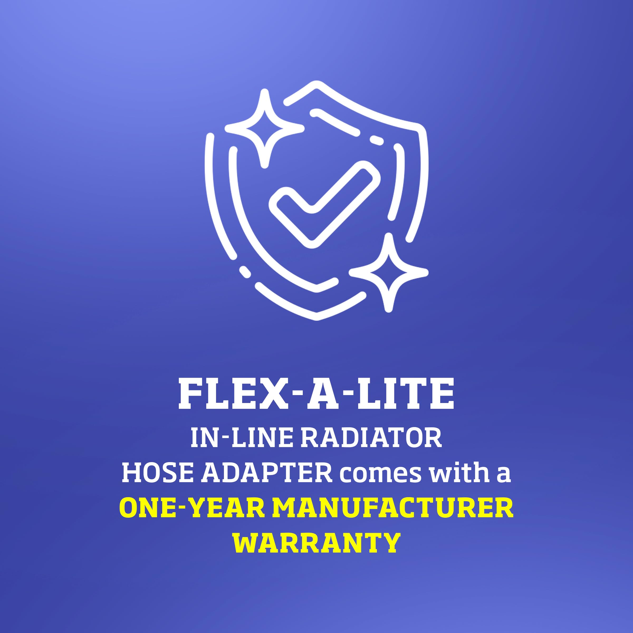 1-1/2 Inch Inside Diameter Flex-A-Lite In-line Radiator Hose Adapter (32082/107078)