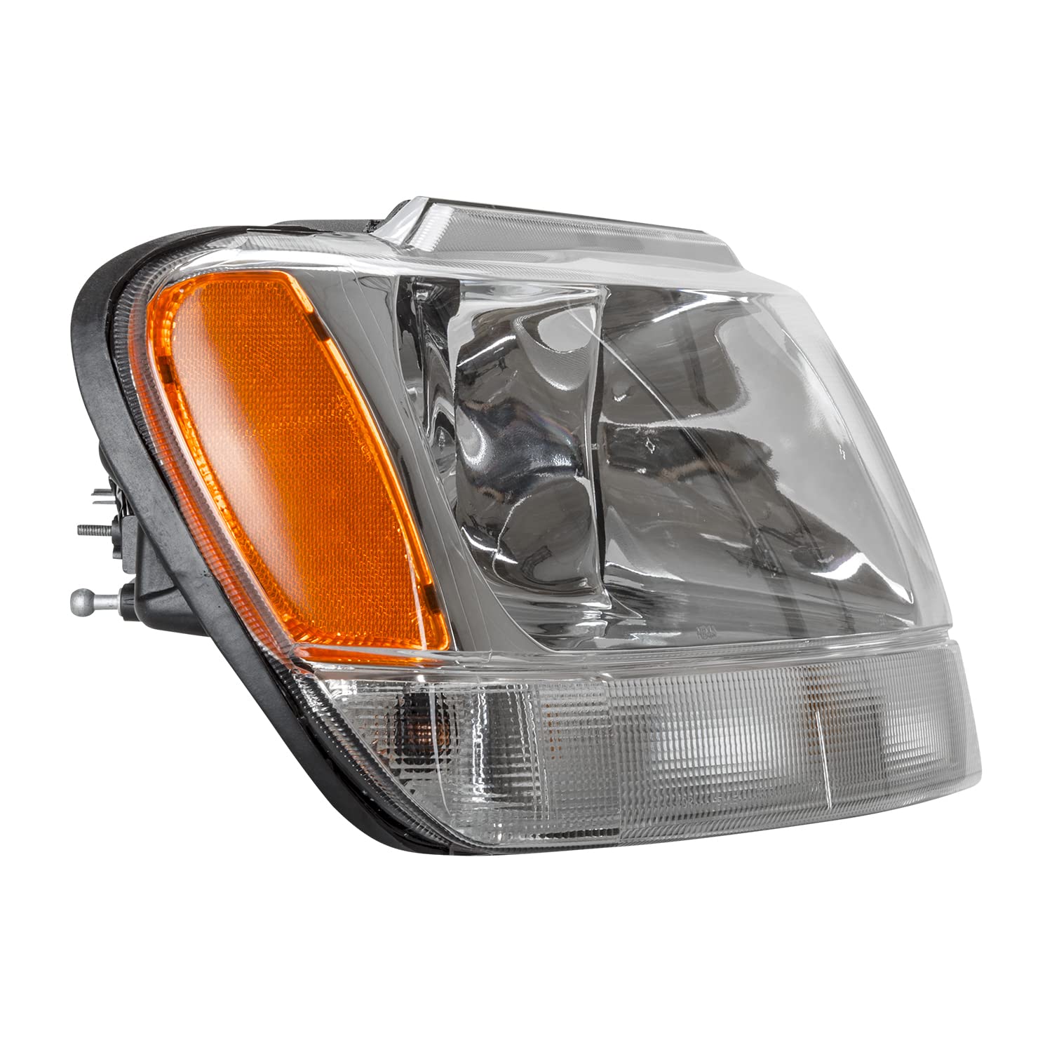 Right TYC Headlight Assembly Compatible with 1999-2004 Jeep Grand Cherokee