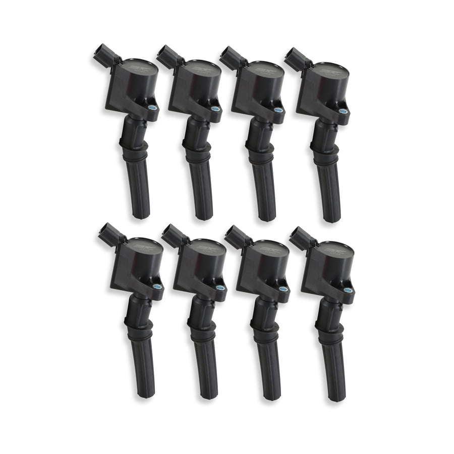 8-Pack MSD Street Fire 55128 Ignition Coils - Black