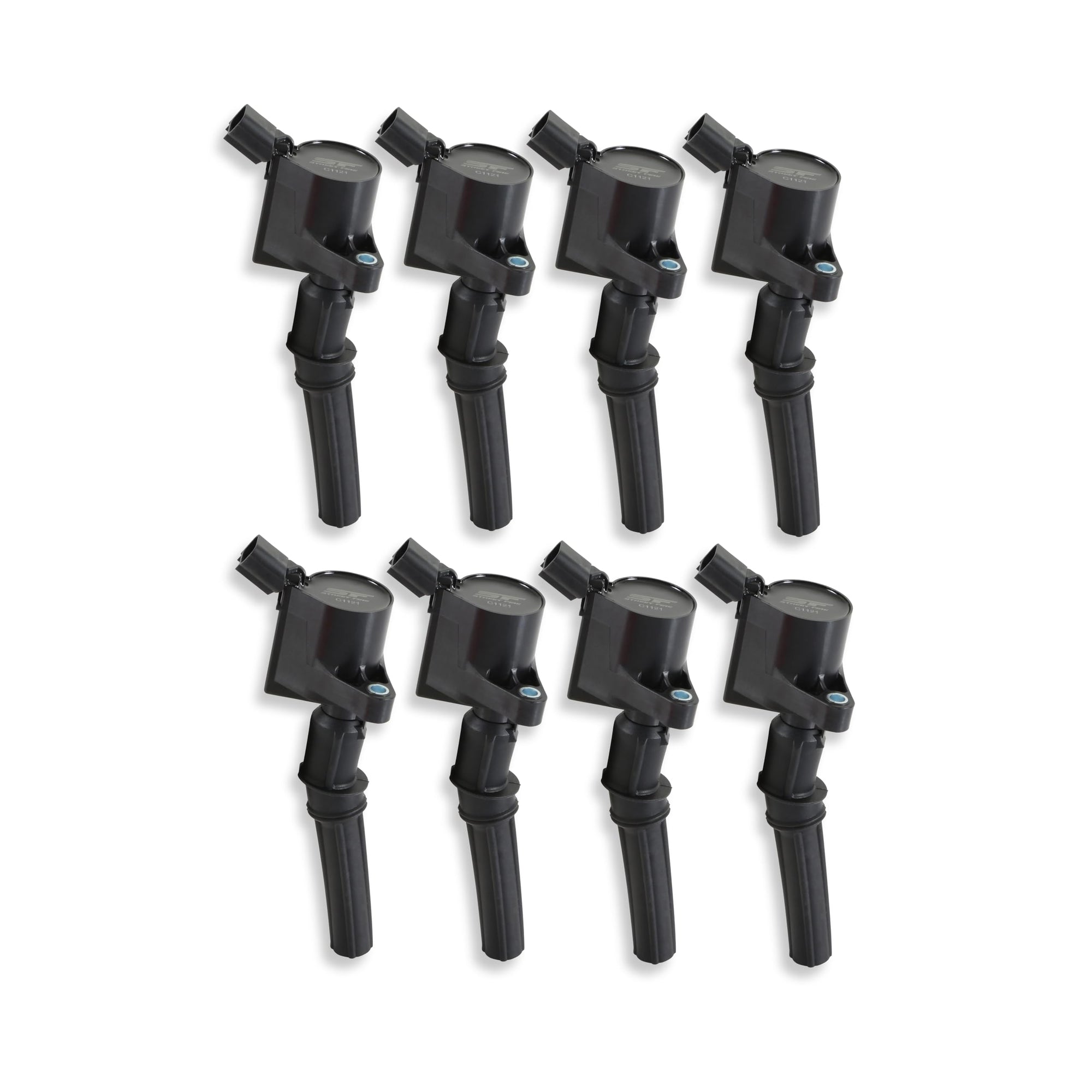 8-Pack MSD Street Fire 55128 Ignition Coils - Black