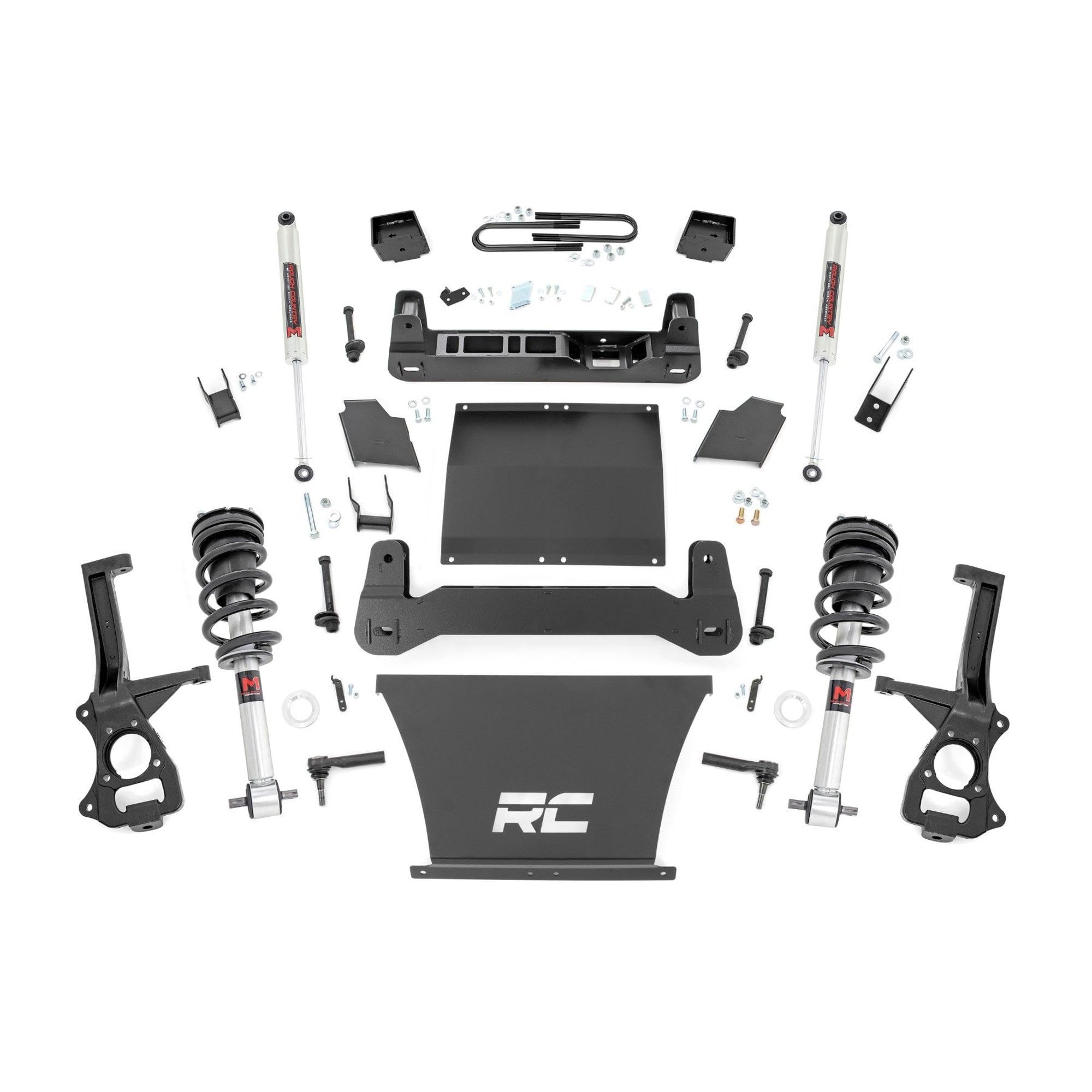 6" Rough Country Lift Kit w/M1 Struts for 2022-2024 Chevy Silverado 1500-21640