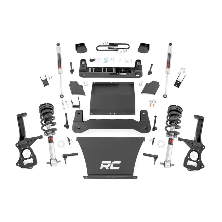 6" Rough Country Lift Kit w/M1 Struts for 2022-2024 Chevy Silverado 1500-21640