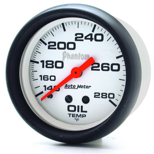 Auto Meter Phantom Mechanical Oil Temperature Gauge 5841
