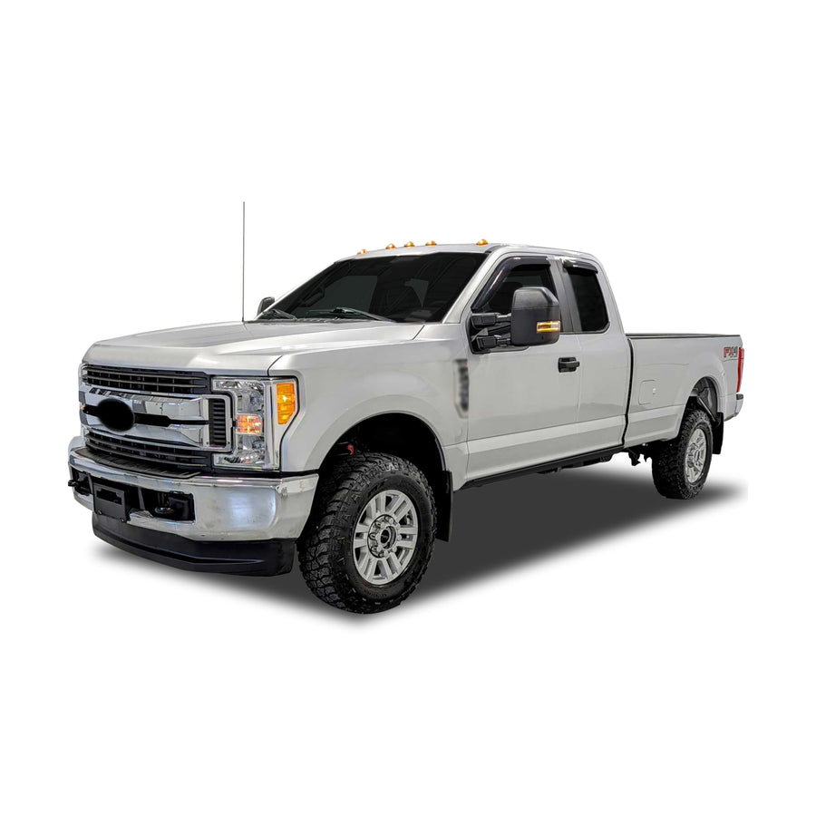 Elite Black Horse Retractable Power Board Compatible with 20-22 Ford F-250|F-350|F-450|F-550 SD Super Cab Incl. 20-21 All Models and 2022 XL & XLT Models -PWBR2575
