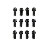 Header Bolts Mr. Gasket,3/8-16X3/4, Black
