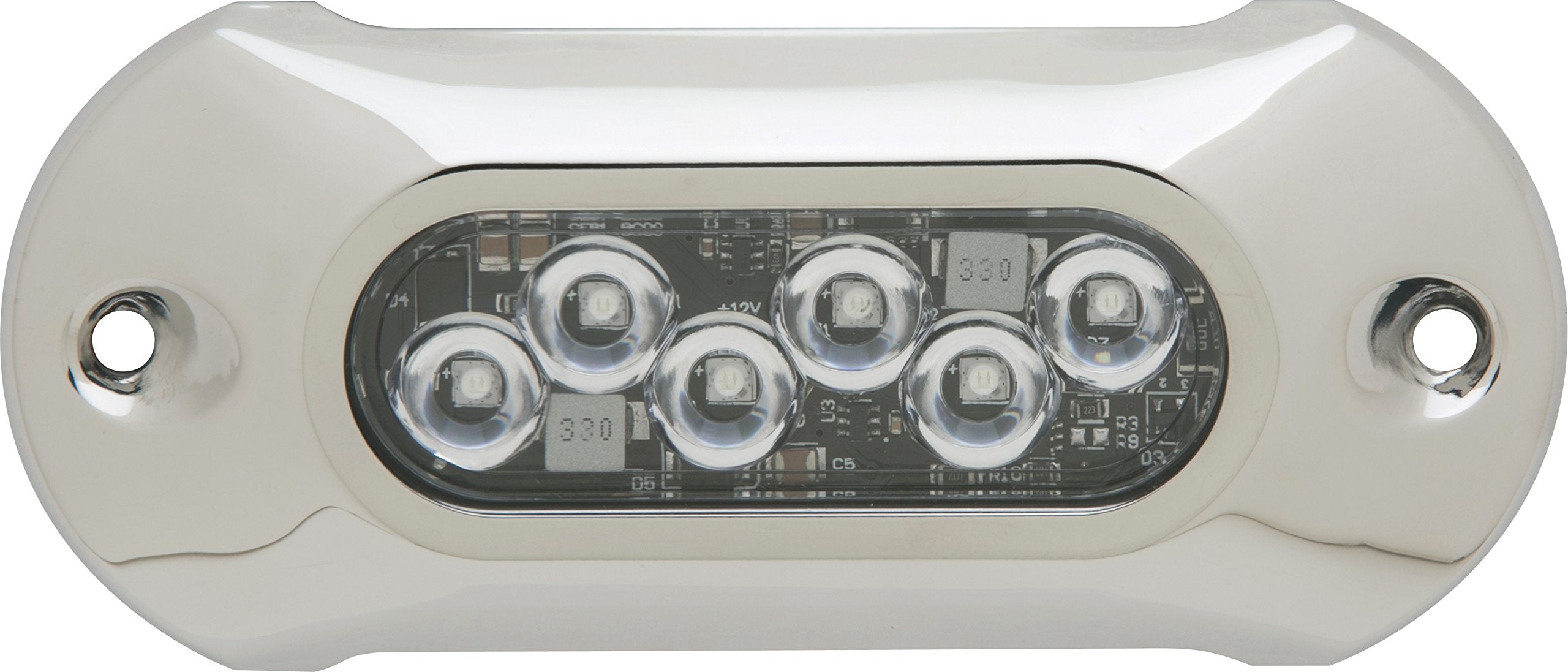 Lightarmor Attwood Ultra-Bright 6-LED 1,350 Lumen Underwater Light, Sapphire Blue