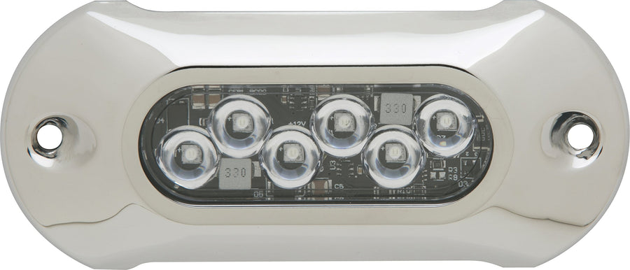 Lightarmor Attwood Ultra-Bright 6-LED 1,350 Lumen Underwater Light, Sapphire Blue