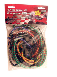 Multiple Length Erickson 06619 Bungey Cord Assortment, (Pack of 10)