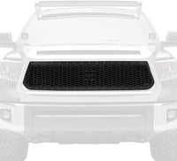 Stealth Laser X Grille, 2014-2017 Tundra, Black, 1 Pc, Replacement, Black Studs - PN #7719641-BR