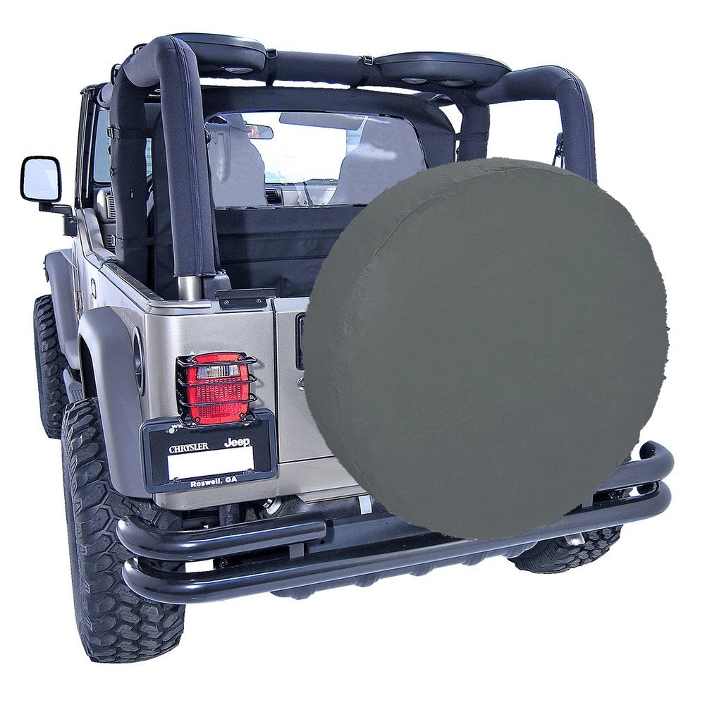 Spare Tire Cover Rugged Ridge | Vinyl | 12803.35 | Fits 33 Inch Tires