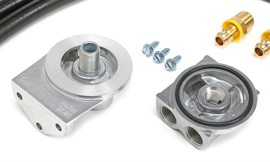 Oil Filter Relocation KIT Trans-Dapt Performance 90 Degree (1650)
