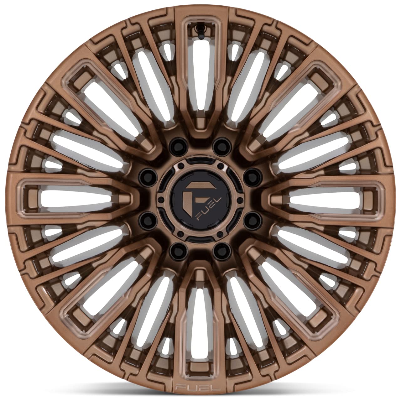 D850 REBAR FUEL OFF-ROAD 20X10, 8X6.5, 4.79, -18mm PLATINUM BRONZE MILLED - D85020008247