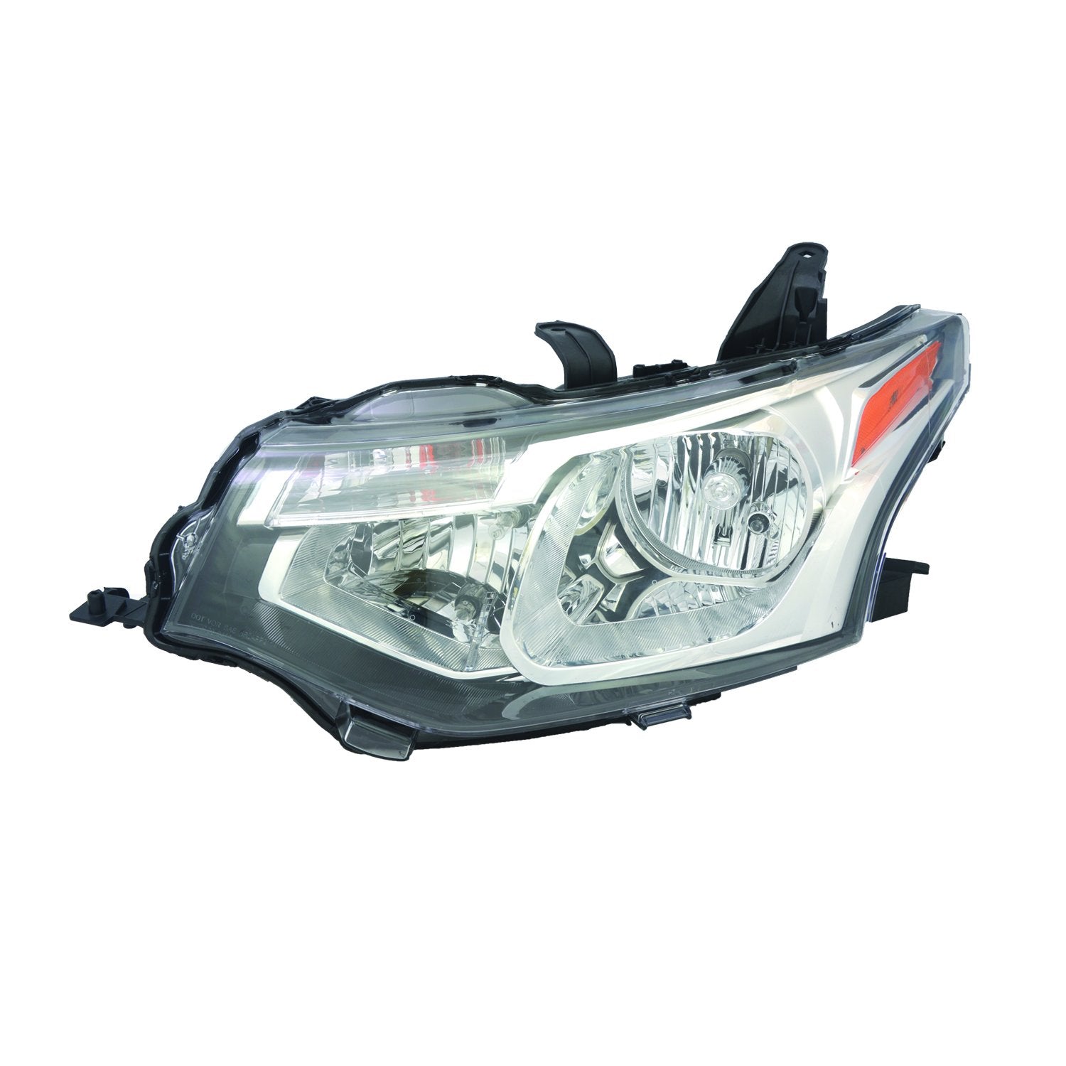 Left TYC Headlight Assembly Compatible with 2014-2015 Mitsubishi Outlander
