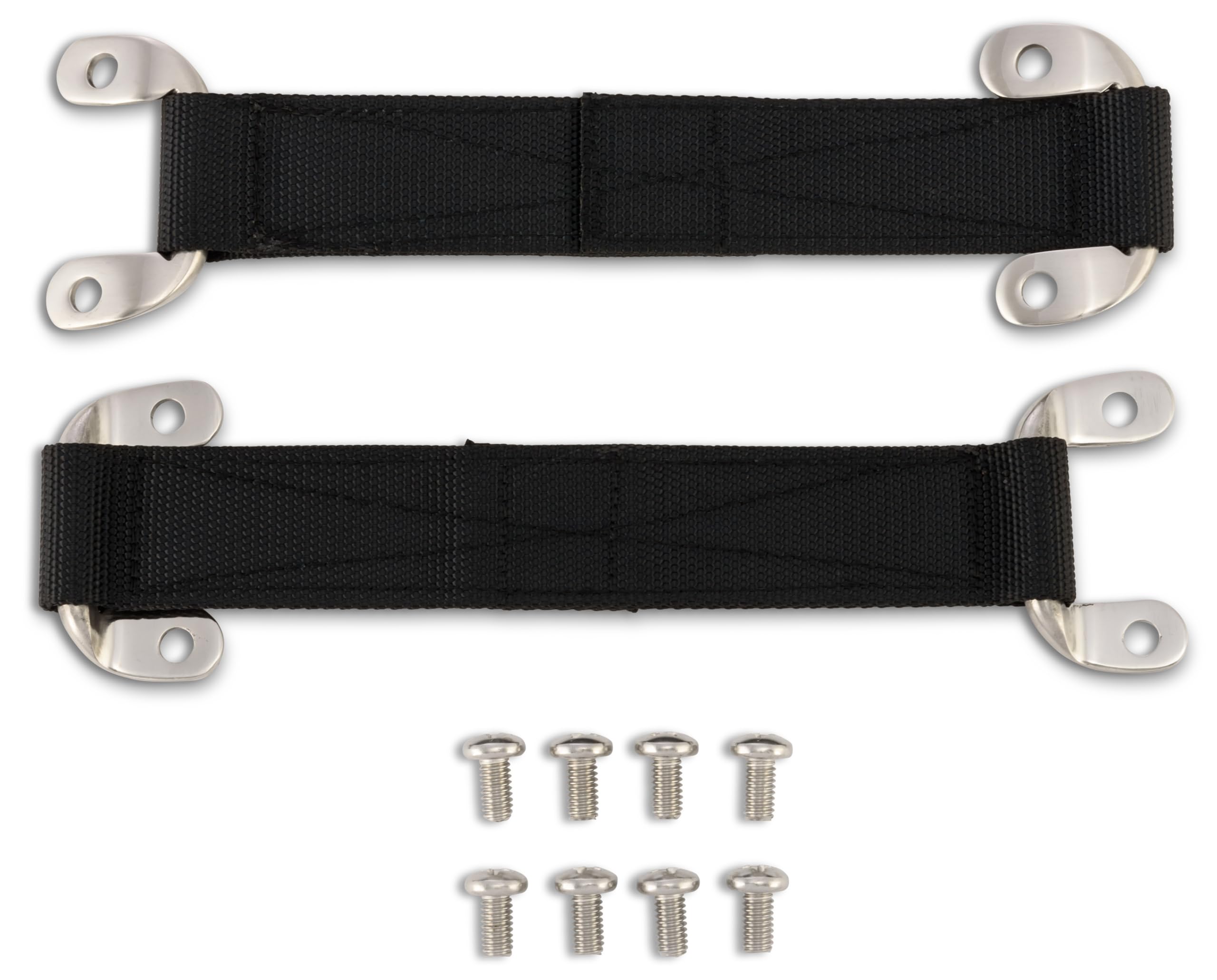 66-77 Bronco Door Strap Kit Scott Drake (C6TZ-9623574-BK)