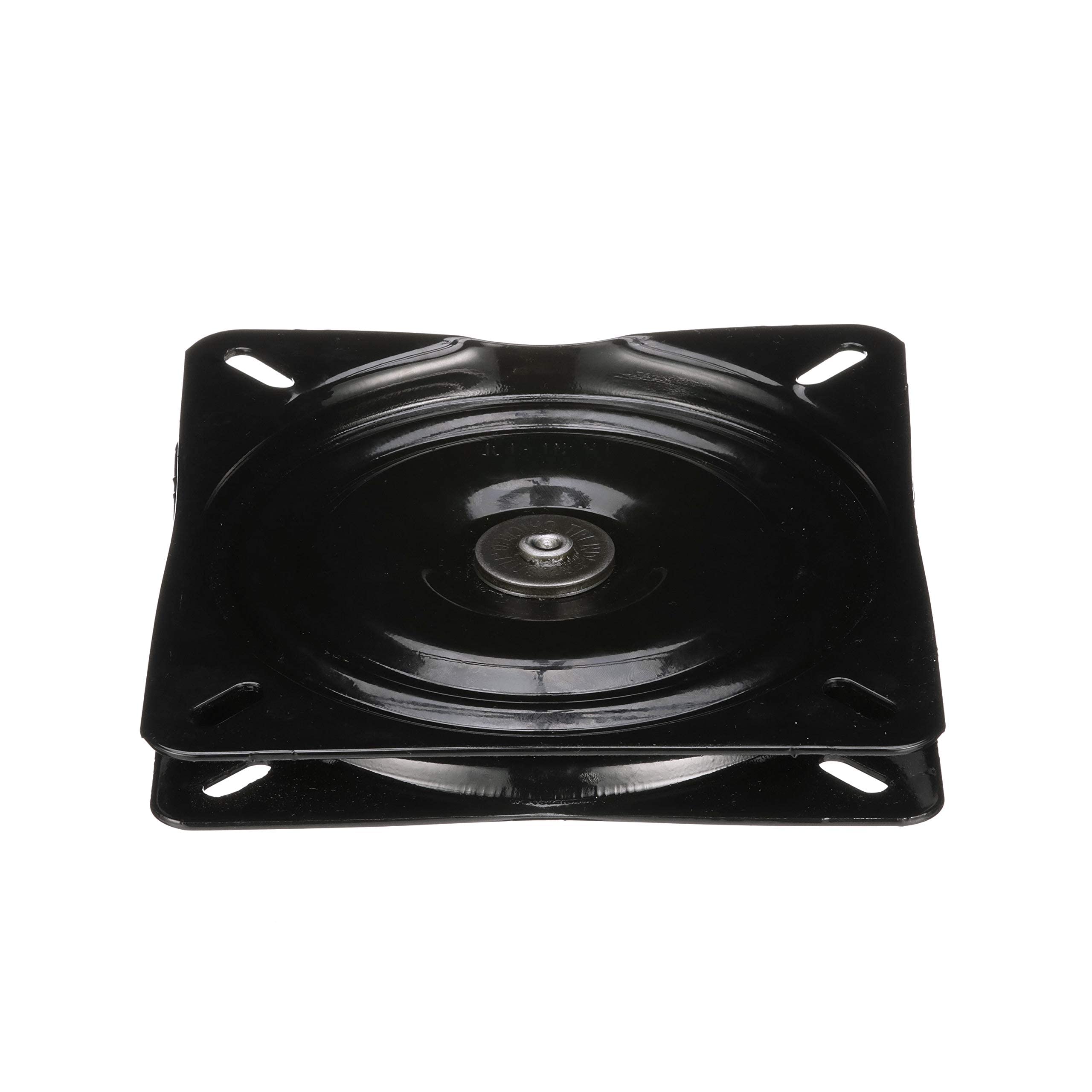 Seat Swivel Attwood 17721, For Boat Seat, 3-Degree Tilt Action, 7 Inches, Steel, Black Powder Coated