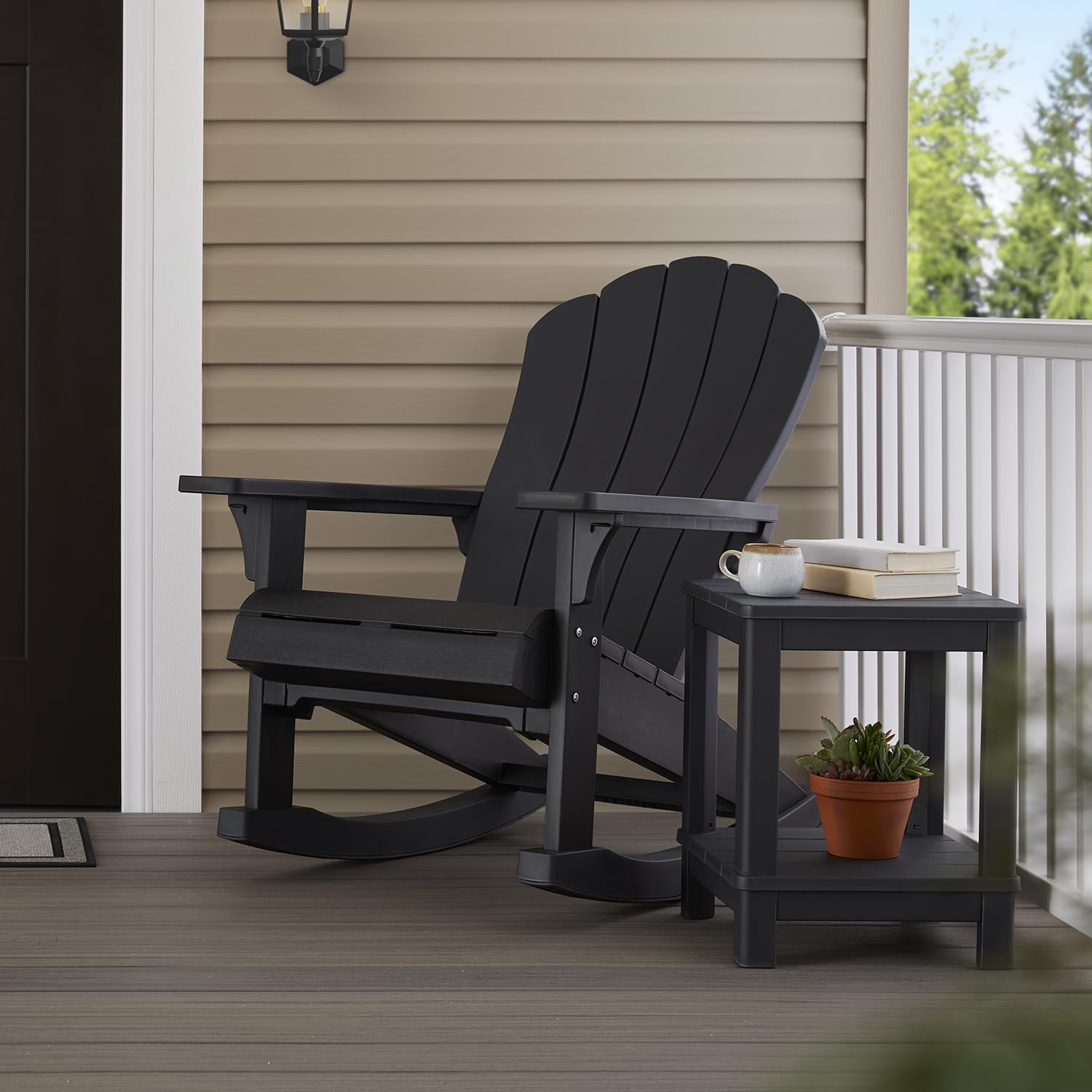 Everest Keter Adirondack Rocker - Graphite