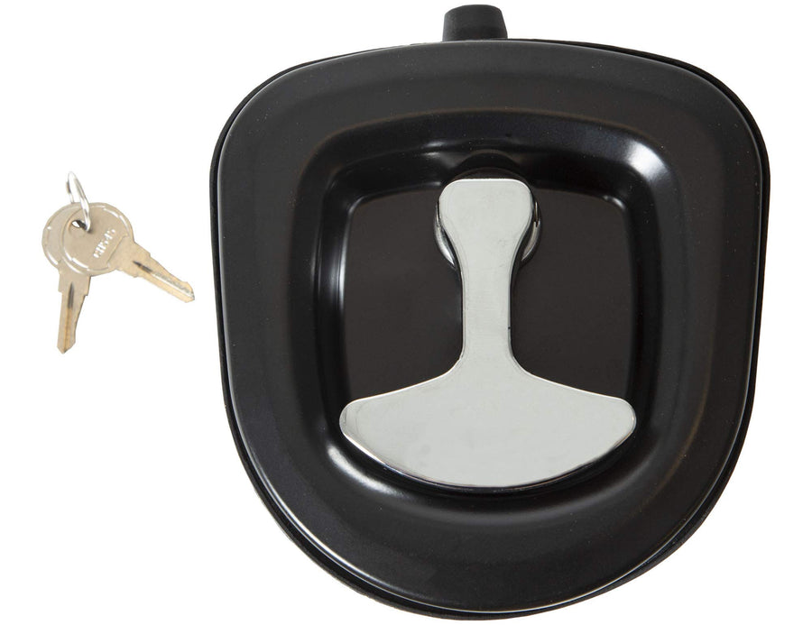 Buyers Products Single Point Compression Latch LL9000 For Underbody Truck Tool Box With Blind Studs, 1/2 Inch Gasket and Cylinder With Keys, Replacement Latch For L8816 and L3890RLS Truck Boxes