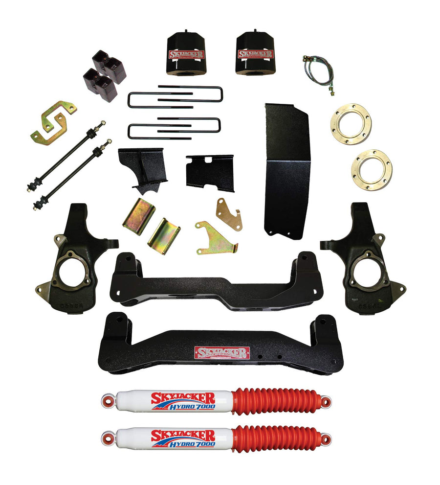 Skyjacker Suspension Lift Kit C14660PKS-H w/Shock Hydro Shocks 6 in. Lift For Use w/Steel Knuckles