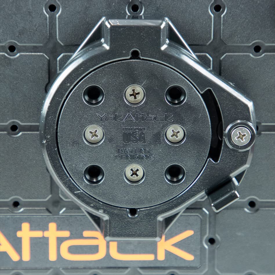 TetherTube Turret YakAttack | Adjustable Rod Tube Mount for BlackPak Pro | 30° Increments with 12 Positions | Includes Stainless Hardware | Made in USA