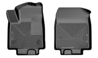 Weatherbeater Husky Liners Floor Mats | Fits 2023-2025 Cadillac Lyriq; 2024-2025 Honda Prologue | Front Row, 2-pc Black - 15311