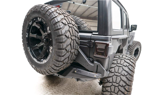 Fab Fours Tire Carrier Premium JL18-Y1851T-B Raw