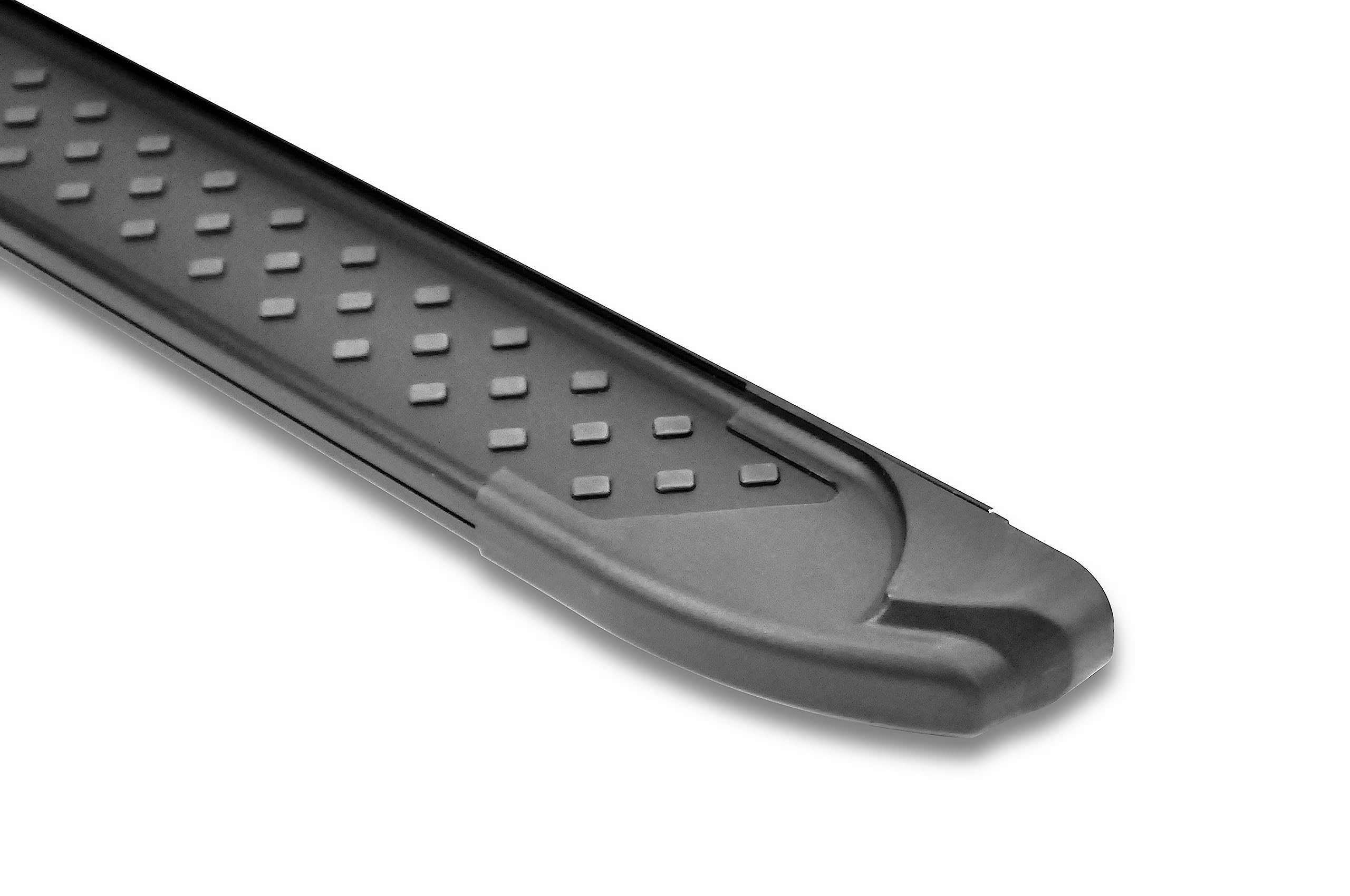 62216419-5.5" Romik RAL Series Black Running Boards