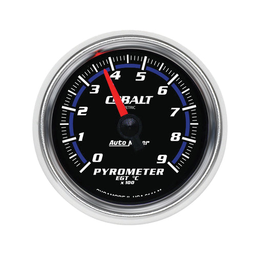 Auto Meter Cobalt 6144-M 2-1/16" 0-900 Degree C Full Sweep Electric Pyrometer E.G.T. Gauge