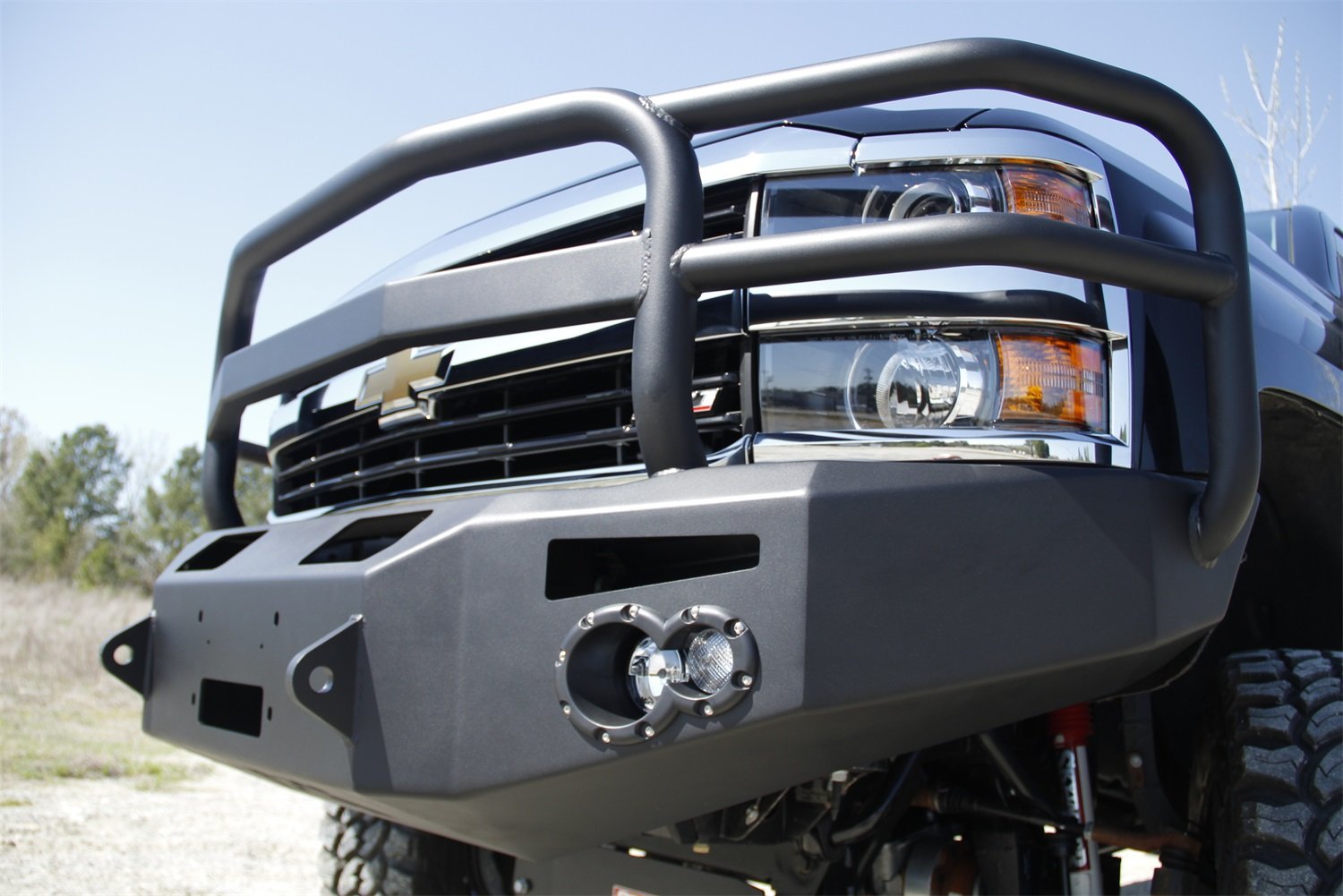 Black Fab Fours Bumper, CH14A30501 (CH14-A3050-1)