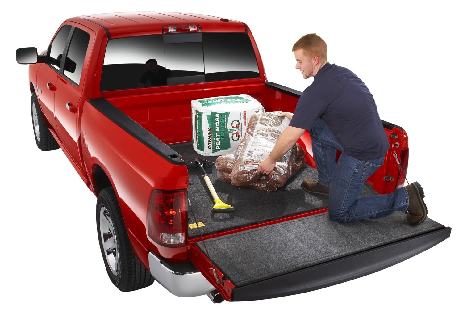 BedRug Floor Truck Bed Mat BMI12DCS 3/4 in. Thick For Use w/Spray On Bed Liner And Non Liner Applications