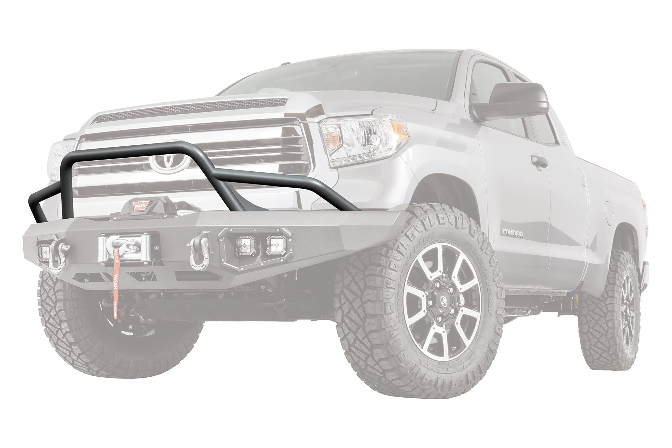 Ascent Baja WARN 100472 Grille Guard Tube Bar, Fits: Ford F150 (2015-2017), Ford Super Duty F250, F350, F450 (2017-2018)