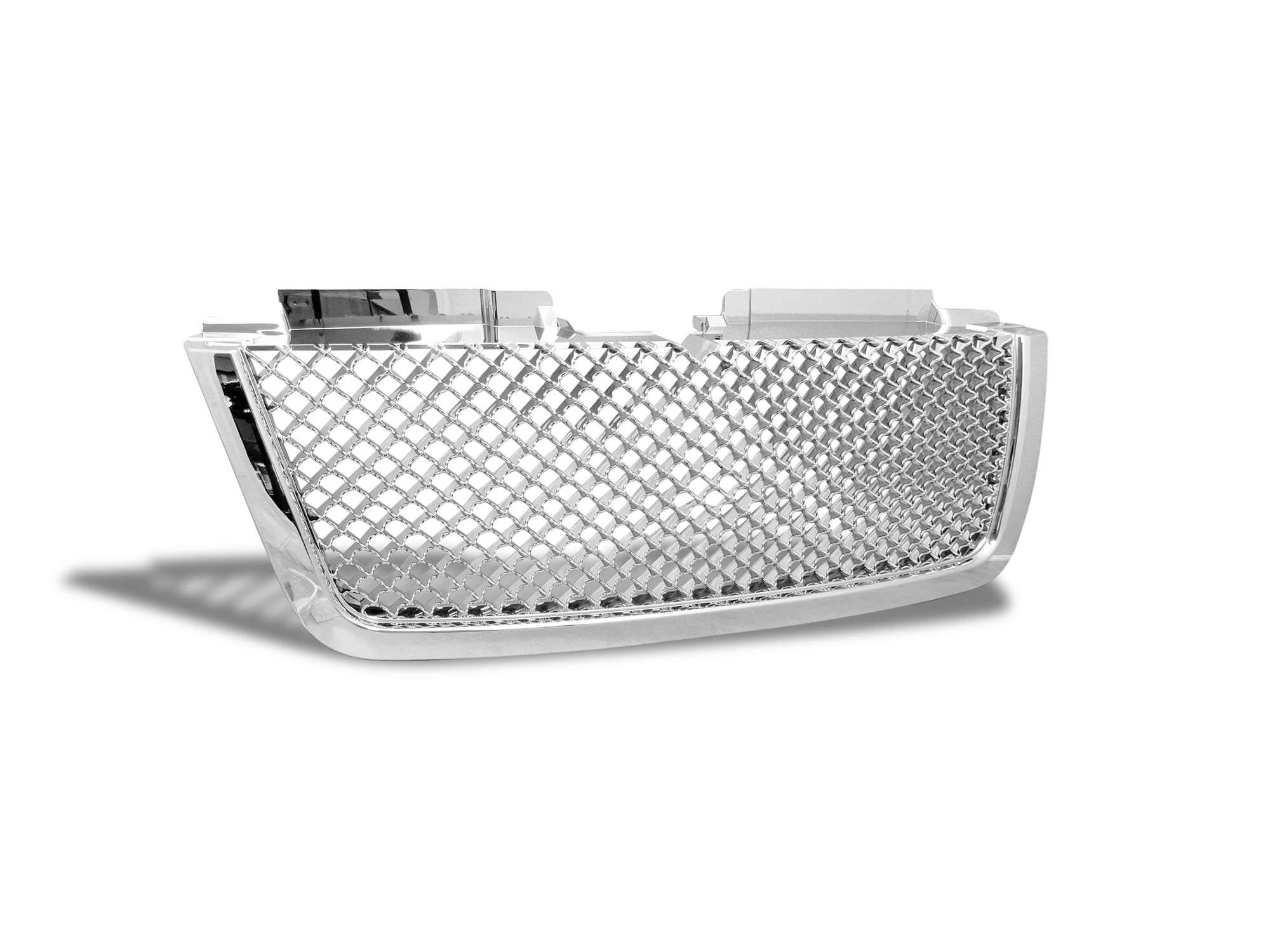 7147478 Armordillo USA Chrome Mesh Front Hood Grille Fits 2006-2009 Chevy Trailblazer