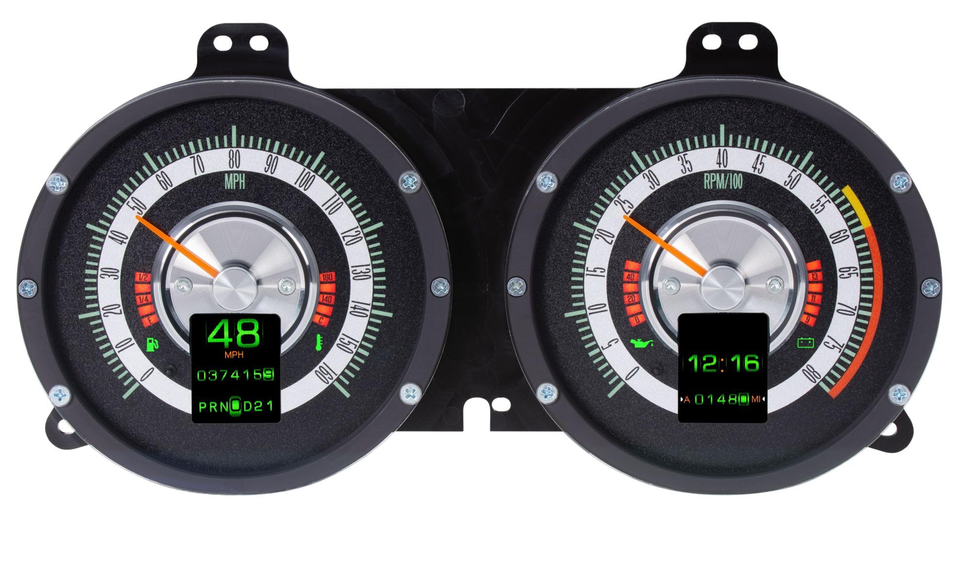 Dakota Digital Retrotech Gauge RTX-68C-CAM-X Instrument System Compatible with 1967-68 Chevy Camaro/Firebird
