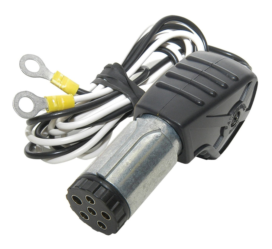 12V DC Inverter Adapter Hopkins Towing Solutions 11147640 6 Pole Round to