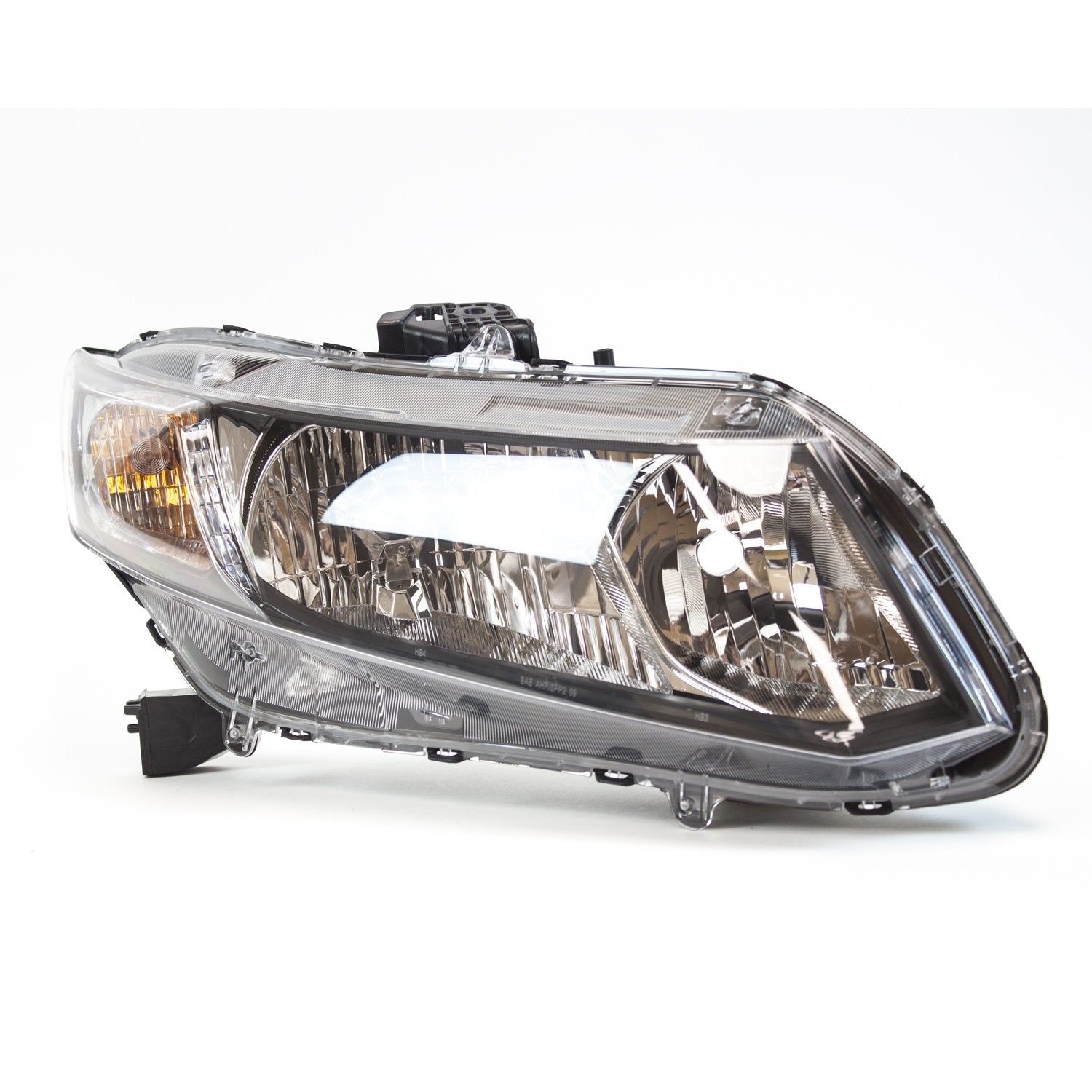 Right TYC Headlight Assembly Compatible with 2013-2015 Honda Civic