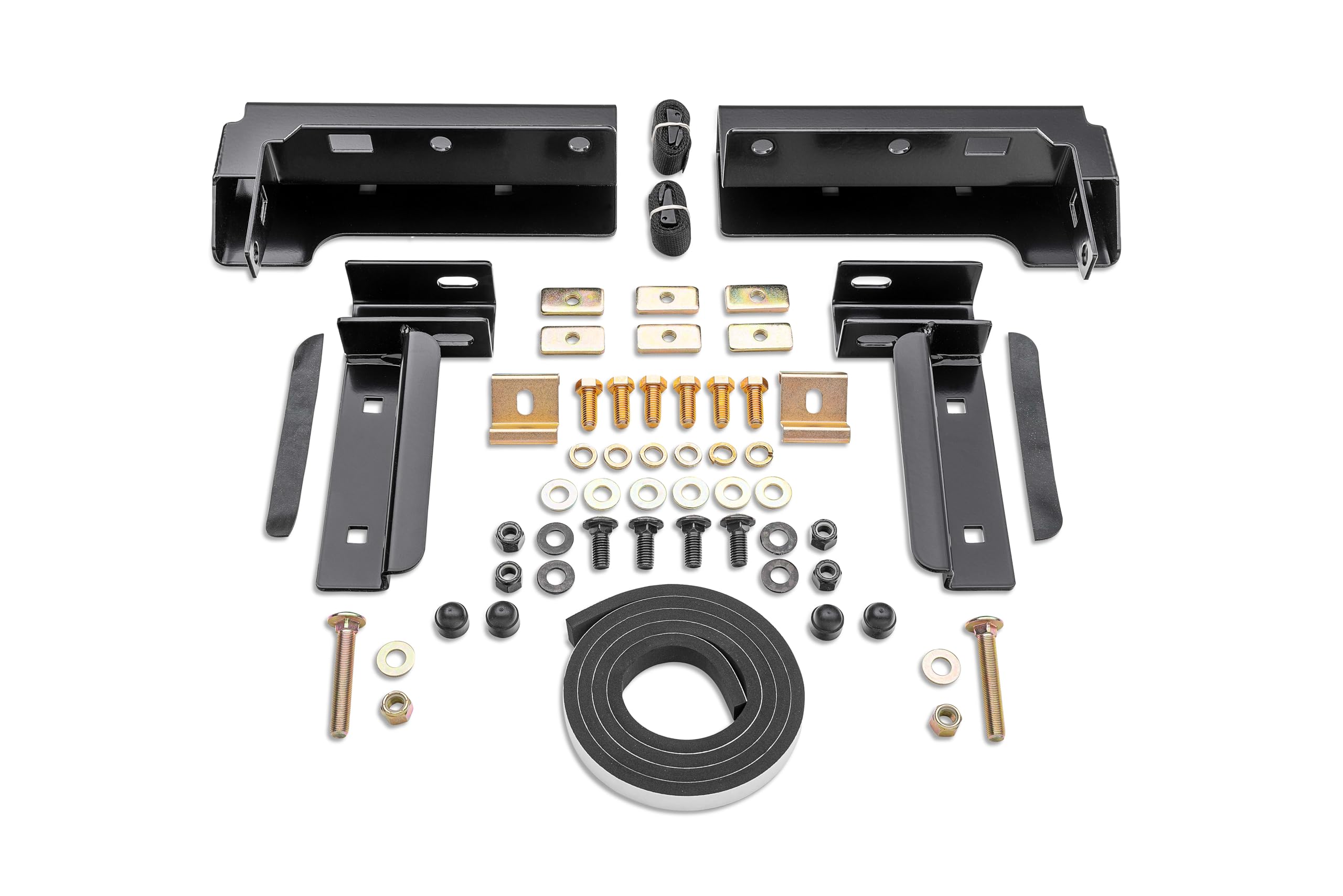 BACKRACK Hardware Kit RealTruck for use w/Wide-Top Tonneau, Black, No Drill | 50228 | Fits 2022-2025 Toyota Tundra