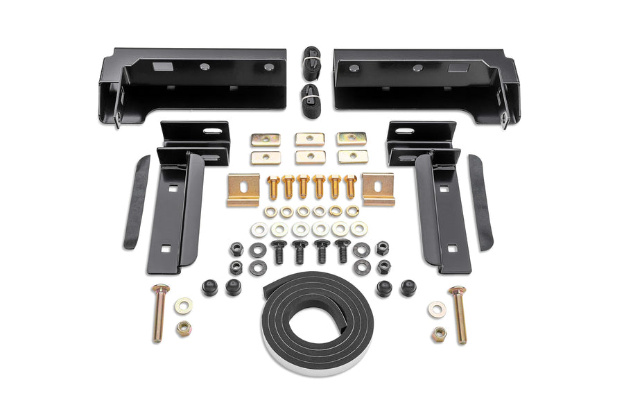 BACKRACK Hardware Kit RealTruck for use w/Wide-Top Tonneau, Black, No Drill | 50228 | Fits 2022-2025 Toyota Tundra
